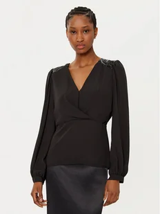 Rinascimento Bluzka CFC0019730002 Czarny Regular Fit - Bluzki damskie - miniaturka - grafika 1