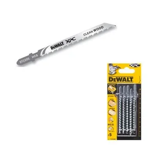 DeWalt brzeszczot do wyrzynarek XPC do drewna 100mm 5szt. DT2205 - Brzeszczoty - miniaturka - grafika 2