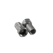 Inne akcesoria audio-wideo - Wtyk F nakręcany na kabel 6.8mm HQ z uszczelką - miniaturka - grafika 1