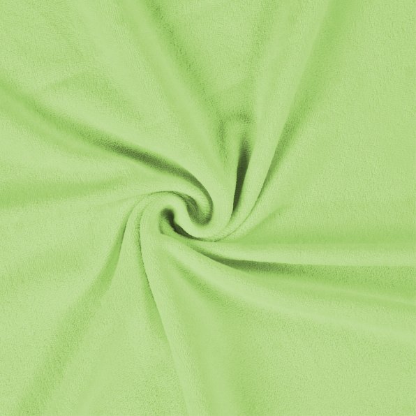 Kvalitex Prześcieradło frotte jasnozielone 120x200cm