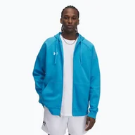 Bluzy męskie - BLUZA MĘSKA ROZPINANA SPORTOWA UNDER ARMOUR Rival Fleece Fz Hoodie XL - miniaturka - grafika 1