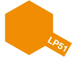 Tamiya 82151 Lp-51 Pure Orange [Gloss] (Lacquer) 10Ml - Akcesoria i części modelarskie - miniaturka - grafika 1