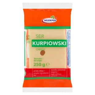 Ser Porcje 250G Kurpiowski Mlekpol - Szybkie dania obiadowe - miniaturka - grafika 1