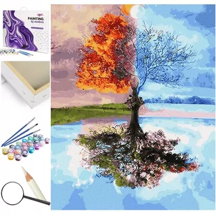 Cztery Pory Roku - Malowanie po numerach Cztery Pory Roku - Malowanie po numerach - miniaturka - grafika 1