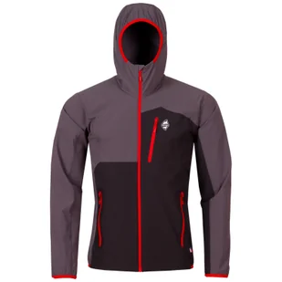 Męska kurtka softshellowa High Point Versa Hoody Jacket Rozmiar: M / Kolor: czarny/czerwony - Kurtki męskie - miniaturka - grafika 1