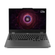 Laptopy - Lenovo LOQ 15ARP9 AMD Ryzen™ 7 7435HS (15.6") Full HD 16 GB DDR5-SDRAM 512 GB SSD NVIDIA GeForce RTX 4060 Wi-Fi 6 (802.11ax) Windows 11 Home Niemiecki Szary - miniaturka - grafika 1