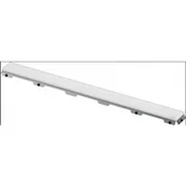 Odpływy liniowe - TECE 600893 TECEdrainline - Ruszt prosty ze szkła,szkło białe satynowe 800 mm - miniaturka - grafika 1