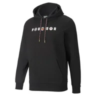 Bluzy męskie - Bluza z kapturem męska Puma AS GRAPHIC czarna 53157701-L - miniaturka - grafika 1