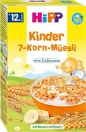 Dania dla dzieci - HiPP - BIO musli 7 zbóż z bananami - miniaturka - grafika 1