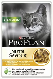 Purina Pro Plan Sterilised Adult Maintenance, 6 x 85 g - Kurczak - Mokra karma dla kotów - miniaturka - grafika 1