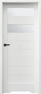 Drzwi wewnętrzne - Skrzydło łazienkowe Trim Lite B 90 prawe białe - miniaturka - grafika 1