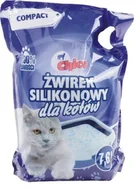 Żwirek dla kotów - Chico CHICO Żwirek silikonowy dla kota Compact Kwiatowy 8x7,6 l - miniaturka - grafika 1