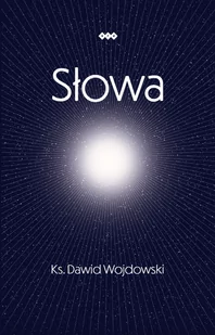 Słowa - Wojdowski Dawid - książka - Poezja - miniaturka - grafika 1