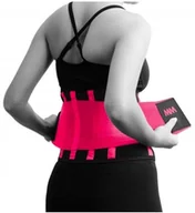 Pasy kulturystyczne - Pas fitness MadMax Slimming Belt MFA277 růžový M - miniaturka - grafika 1