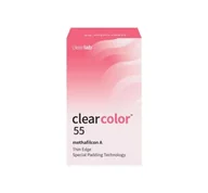 Soczewki kontaktowe - CLEARLAB CLEARCOLOR 55 SERENITY KOLOROWE SOCZEWKI KONTAKTOWE 2 SZTUKI -3.25/8.6 - miniaturka - grafika 1