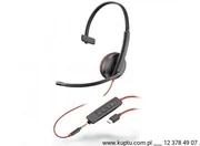 Słuchawki - Blackwire 3215 przewodowy zestaw słuchawkowy USB C (209750-22) - miniaturka - grafika 1
