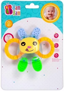 Bambam Grzechotka Krolik 120/240 - Grzechotki dla dzieci - miniaturka - grafika 1