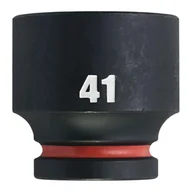 Klucze i nasadki - Milwaukee nasadka udarowa 41 mm 3/4" 6-kątna Shockwave krótka metryczna 4932480375 - miniaturka - grafika 1