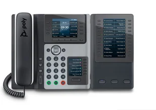 POLY Telefon IP Edge E400 z obsługą funkcji PoE - Telefonia VoIP POLY Telefon IP Edge E400 z obsługą funkcji PoE - Telefonia VoIP - miniaturka - grafika 1