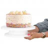 Dekoracje i nakrycia stołu na imprezę - Patera obrotowa na ciasto 28 cm tortownica - miniaturka - grafika 1