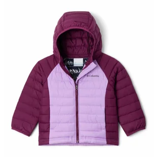 Kurtka Turystyczna Puchowa Dziecięca Columbia Powder Lite Boys Hooded Jacket - Odzież trekkingowa damska - miniaturka - grafika 1