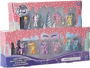 Figurki dla dzieci - Hasbro My Little Pony Unicorn Party Celebration 10 Figurek E9709 - miniaturka - grafika 1