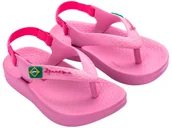 Buty dla chłopców - Ipanema Chłopięce, uniseks, dziecięce sandały anatomica, miękkie, różowe/różowe, rozmiar 24 EU, różowy, 24 EU - miniaturka - grafika 1