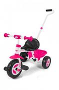 Rowerki trójkołowe - Milly Mally Turbo różowy - miniaturka - grafika 1