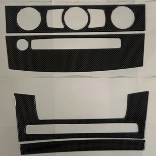BMW E60/61 DO 2007 ROKU OKLEINY KOKPITU DESKORACJA DESKI CARBON NAKLEJKI 3D KOKPIT - Akcesoria motoryzacyjne - miniaturka - grafika 1