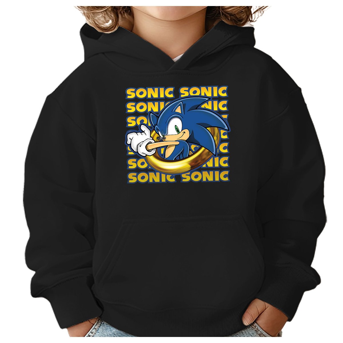BLUZA DZIECIĘCA SONIC 134-140 CHŁOPIĘCA DZIEWCZĘCA PREZENT