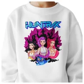 Bluzy dla dziewczynek - BLUZA DZIECIĘCA KPOP DEMON HUNTERS HUNTRIX 122-128 BAWEŁNIANA JAKOŚĆ - miniaturka - grafika 1