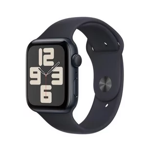 Apple Watch SE 3 GPS 44mm Aluminium Sport M/L Czarny - Smartwatch - miniaturka - grafika 1