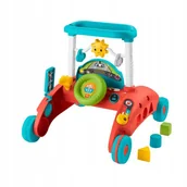 Chodziki - Fisher Price Interaktywny Dwustronny Chodzik Pchacz Małego Kierowcy HFT72 (angielska wersja) - miniaturka - grafika 1