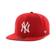 Czapki dla dzieci - Czapka dziecięca 47 Brand Snapback - LIL SHOT New York Yankees czerwona Czerwony Kids - (52-56cm) - miniaturka - grafika 1