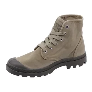 Trampki męskie - Palladium Pampa Hi wysokie trampki męskie, Zielony Dusky Green T03, 40 EU - grafika 1