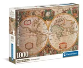 Puzzle - Puzzle 1000 Compact Mappa Antica - Clementoni - miniaturka - grafika 1
