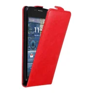Etui i futerały do telefonów - Etui Cadorabo do Motorola MOTO G2 pokrowiec ochronny w kolorze czerwonym Etui z klapką na telefon komórkowy Etui pokrowiec - miniaturka - grafika 1