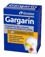 Przeziębienie i grypa - Farmina Gargarin 6 szt. - miniaturka - grafika 1