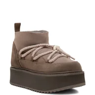 Śniegowce damskie - INUIKII Skórzane śniegowce CLASSIC LOW PLATFORM - miniaturka - grafika 1