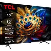Telewizory - TCL 75C655 75" QLED Pro 4K Google TV - miniaturka - grafika 1