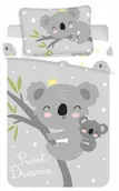 Pościel dla dzieci - Dziecięca pościel bawełniana do łóżeczka Miś koala sweet dreams baby, 100 x 135 cm, 40 x 60 cm - miniaturka - grafika 1