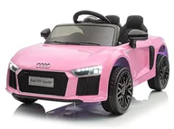 Pojazdy elektryczne dla dzieci - Mamido Dziecięce Auto Na Akumulator Audi R8 Spyder Różowy - miniaturka - grafika 1
