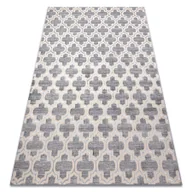 Dywany - Dywan CORE W6764 Koniczyna marokańska Trellis - Strukturalny, dwa poziomy runa, / krem szary 240x330 cm - miniaturka - grafika 1