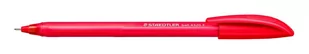 Staedtler, Długopis jednorazowy trójkątny 4320, F, czerwony - Długopisy - miniaturka - grafika 1