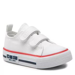 Trampki BIG STAR - KK374085 White - Trampki damskie - miniaturka - grafika 1
