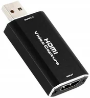 Kable komputerowe i do monitorów - Grabber Nagrywarka Obrazu Do Pc Hdmi Usb Streaming - miniaturka - grafika 1