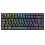 Klawiatury - Redragon K629-RGB 75% RGB Układ DE - czarny - miniaturka - grafika 1