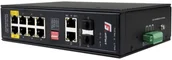 Switche - Switch Poe Getfort Przemysłowy Poe 8Ge+2Ge+2Sfp -40/80 null - miniaturka - grafika 1