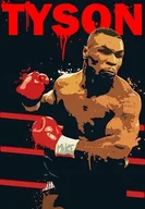 Podkładki pod mysz - PODKŁADKA POD MYSZ Z Nadrukiem 22x18 cm Mike Tyson Iron Mike Tekst Prezent - miniaturka - grafika 1
