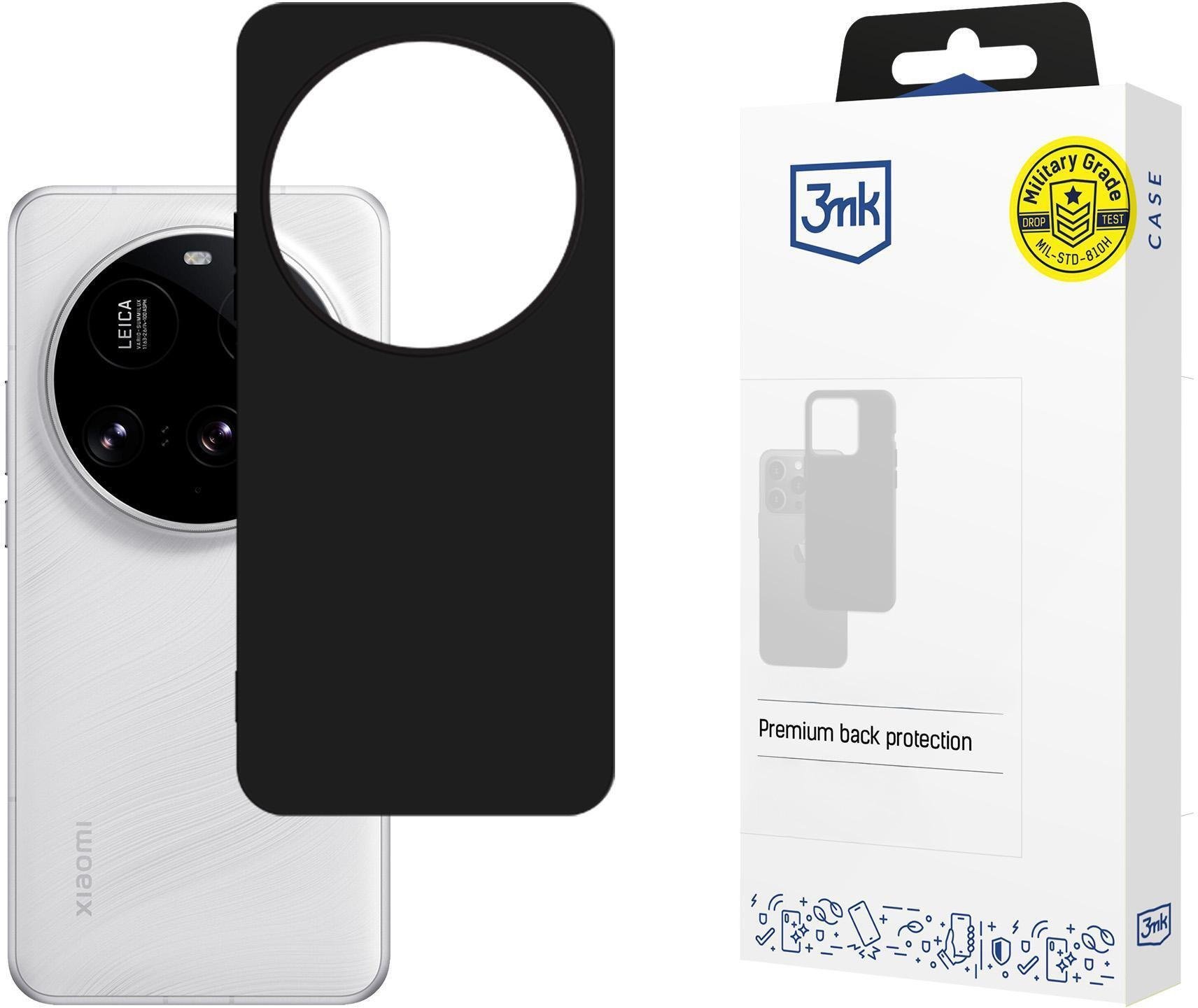 3MK Xiaomi 15 Ultra - 3mk Hardy Mellow Case Black